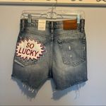 Lucky Brand  High Rise Cut Off Jean Shorts Photo 5