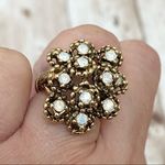 Vintage Unsigned Cocktail Ring 6 Photo 4