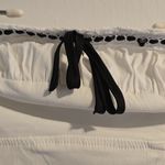 Elegant White Strapless Eyelet Crop Top Size undefined Photo 8