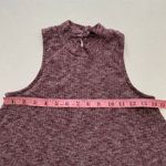 Hollister Maroon Ribbed Knit Sleeveless Swing Dress Size Small Photo 3