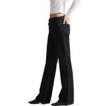 PacSun Jade Low Rise Bootcut Jeans Lace-Up Black NWT Size 31 Photo 3