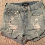 Aeropostale AERO Distressed light jean shorts size 0 Photo 0