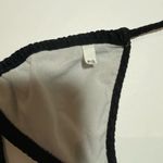 Designer Triangle Bikini Top Black Photo 3