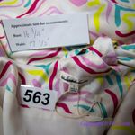 For Love & Lemons New!  Palmer Satin Mini Dress Womens L Cutout Colorful Summer Photo 12