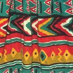 Chance or Fate Y2K Tribal Print Sleeveless Dress -Swing Style Chunky Neck Detail Large Photo 11