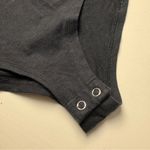 Forever 21  Women's Black  Sleeveless Snap Closure Bodysuit Sz L Photo 1