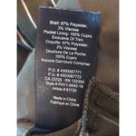 Aritzia  Babaton Olive Green & White Striped Modesto Pinstripes Pants Women's 4‎ Photo 9