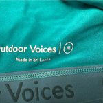 Outdoor Voices  Green Teal shimmer size medium
Sports Bra Photo 2