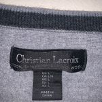 Christian LaCroix Merino Wool Sweater Photo 1