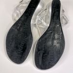 Simply Vera, Vera Wang SIMPLY VERA/VERA WANG Serena Silver Metallic Jeweled Wedge Sandals-9 Photo 5