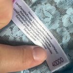 Adore Me Light Blue Lace Bra Corset Lingerie Sexy 40DDD Photo 3