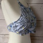 SheIn floral ruffle halter bikini top Photo 4