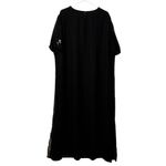Bedford‎ Fair Lifestyles Floral Maxi Dress Cottagecore Classic Lightweight NWT Black Size 2X Photo 1