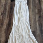 Retrofête Retrofete Marcia Dress in White Size Medium Sleeveless Maxi Slip NWT Photo 6