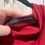 ZARA  Woman Dark Red Body Con Mini Dress Photo 2