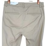 Loft NWT ‎ Women’s 2023 Mid Rise Skinny Ankle Pants Light Khaki Size 4 Preppy Photo 7