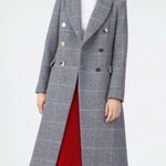 Club Monaco wool blend grey plaid Jemma coat NWT Photo 1