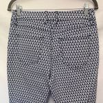 Tommy Bahama  Boracay Beach High Rise Ankle Womens Pants Sz 4 Blue White Model Photo 5