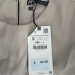ZARA NWT  BLOGGERS FAV FAUX LEATHER DRESS  Size Small Photo 5