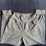 JoyLab  Mocha Brown and Cream High-Waisted Jersey Joggers Photo 0