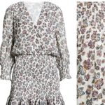 Veronica Beard Saera Smocked Floral Minidress Photo 6