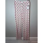 Nordstrom Ivory Stamped Snowflake 2 Piece Pajama Set Sz S NWT Photo 7
