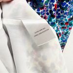 SALONI Eve Mini Dress Multicolor Floral Long Sleeve Size US 0 Photo 7