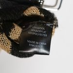 NBD Olivia Wool Blend Cut Out One Shoulder Zebra Animal Print Pattern Sweater Photo 2