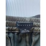 Sanctuary NWT‎  Olive Green satin Pants Casual Relaxed Fit 32 Photo 2
