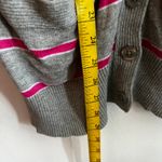 Pink Striped Cardigan, Y2K Indie Soft Girl Retro Tumblr‎ Preppy Large Photo 5
