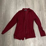 Naïf NWOT  Women’s Size Small Red Burgandy Cardigan Sweater Photo 0