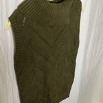 Banana Republic : Olive Green sleeveless sweater- Cotton Blend- S Photo 5