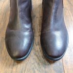 Tory Burch  • Griffith chelsea boots ankle booties dark brown leather logo low Photo 3