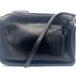 Coach Vintage 70s Leatherworks Black Leather Companion Bag #9300 Made in NYC USA Photo 14