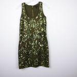 J.Crew  green sequin iridescent dress size 00 Photo 3