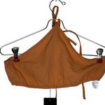 Pretty Little Thing Womens Dress Pants Knit Flare Back Tie Neck Halter Top 6 NWT Photo 10