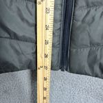 Oakley Women's Small Vest Gray Green Quilted Puffer Fleece Outdoor Hiking Active Photo 3