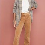 RE/DONE  70'S ULTRA HIGH RISE BELL BOTTOMS Corduroy Pants Camel Photo 0