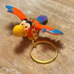 Disney Vintage 1992 Rare  Aladdin Lago Parrot PVC Figure Keychain Photo 2
