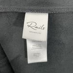 Rails NWT Ruby Faux Leather Black Mini Shirtdress Women's Size XS Long Sleeve Photo 10