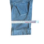 Pink Lily Baggy High Rise‎ Wide Leg Distressed Jeans  Light Wash Denim Size 32 Photo 8