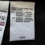 Weekend Max Mara Black Corduroy Pencil Skirt US 4 Stretch Back Slit Quiet Luxury Photo 7