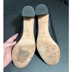 Loeffler Randall  Black Smooth Leather‎ Block Heel Ankle Boots Size 8.5 Photo 4