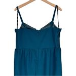 City Chic Sassy V Midi Dress in Emerald size S/16 Notch V Neck Adjustable Straps Photo 6