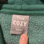 Aritiza TNA Cozy Fleece Perfect hoodie Sweatshirt Biome Green Photo 3