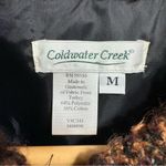 Coldwater Creek  Vest Animal Stripes Lightweight Tapestry Jacquard Mobwife Photo 10