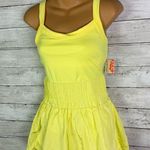 Free People Movement Free People FP Movement Way Home Skort Romper Lemon Verbana Size Small Photo 2