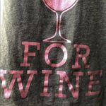 Chin Up Apparel Chin Up Will Run For Wine Racerback Tank Photo 3