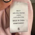 Valfre Pink Asymmetrical Ruched Mini Dress Photo 5