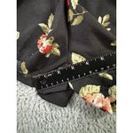 Clothing Obsessed Company Short Romper Women 1X Curvy Floral‎ Cottagecore Boho Black Photo 5